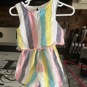 Rare Editions size 2t romper. Worn once. Perfect shape